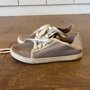 Olukai Pehuea Li Sneakers Tapa Size 7